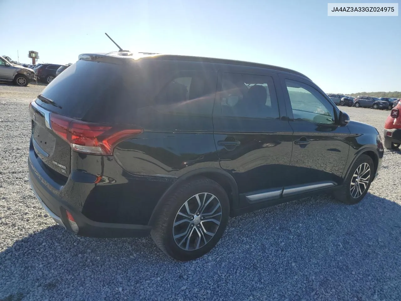 2016 Mitsubishi Outlander Se VIN: JA4AZ3A33GZ024975 Lot: 76322894