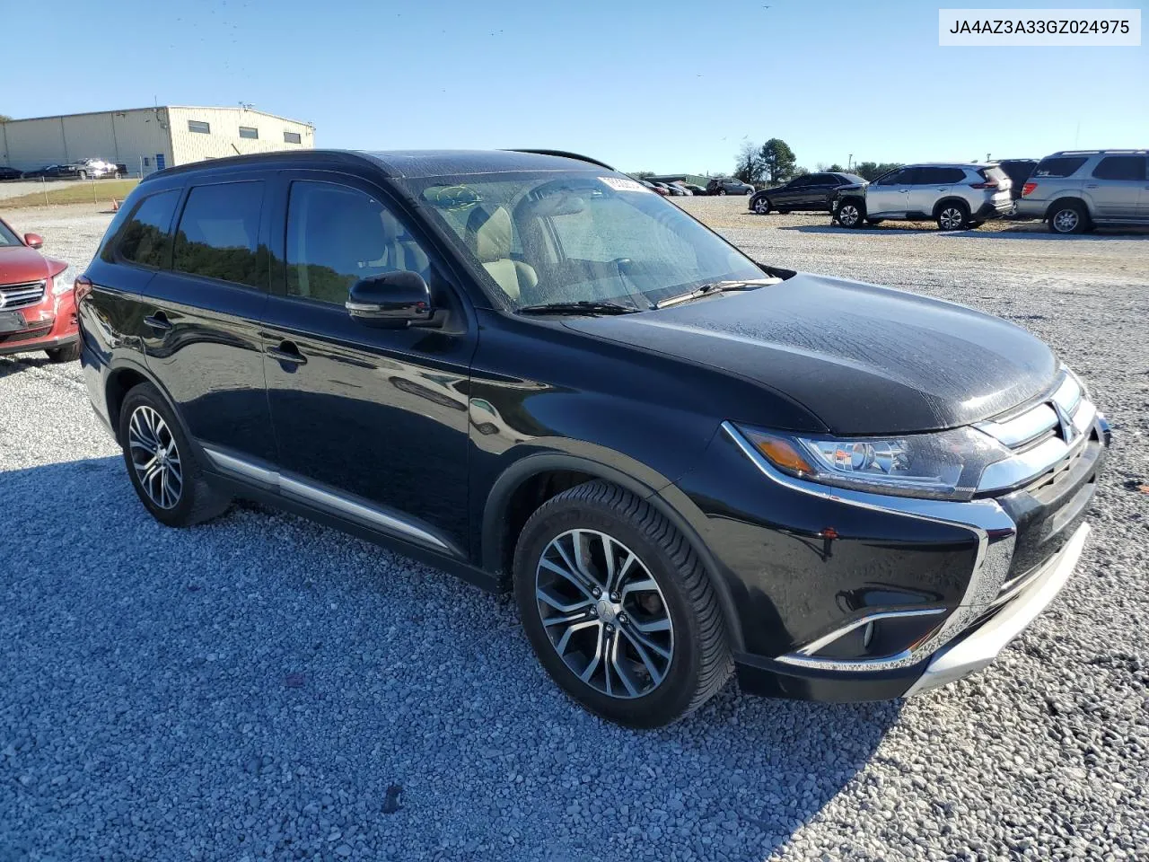 2016 Mitsubishi Outlander Se VIN: JA4AZ3A33GZ024975 Lot: 76322894