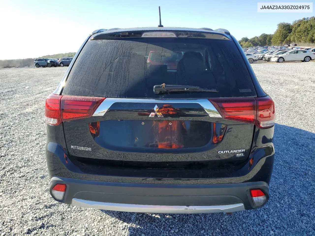 2016 Mitsubishi Outlander Se VIN: JA4AZ3A33GZ024975 Lot: 76322894