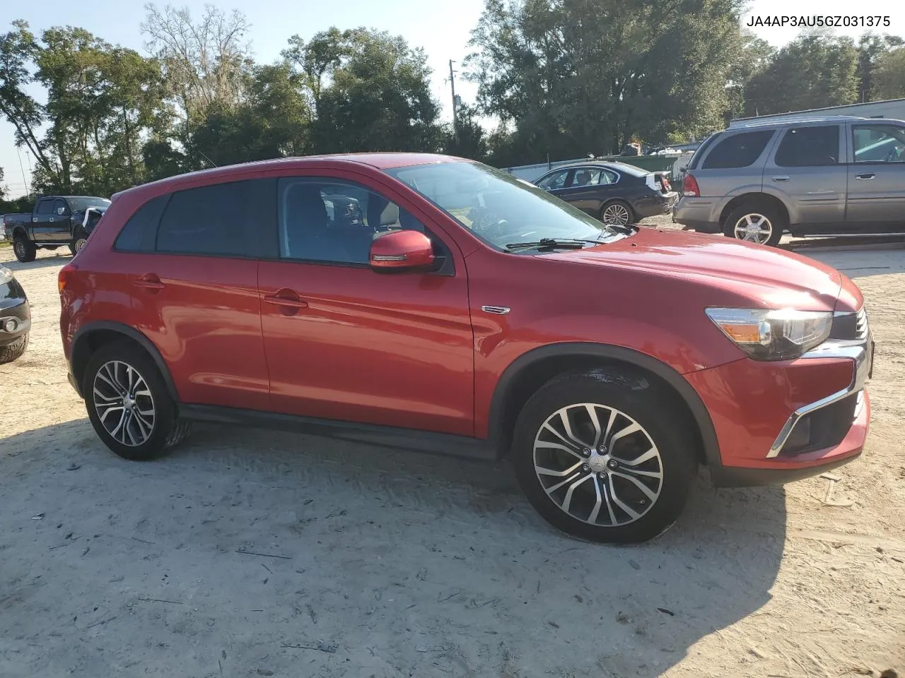 2016 Mitsubishi Outlander Sport Es VIN: JA4AP3AU5GZ031375 Lot: 76381734