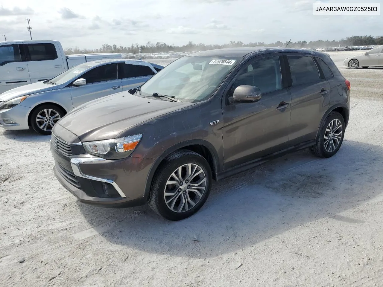 2016 Mitsubishi Outlander Sport Es VIN: JA4AR3AW0GZ052503 Lot: 76920844