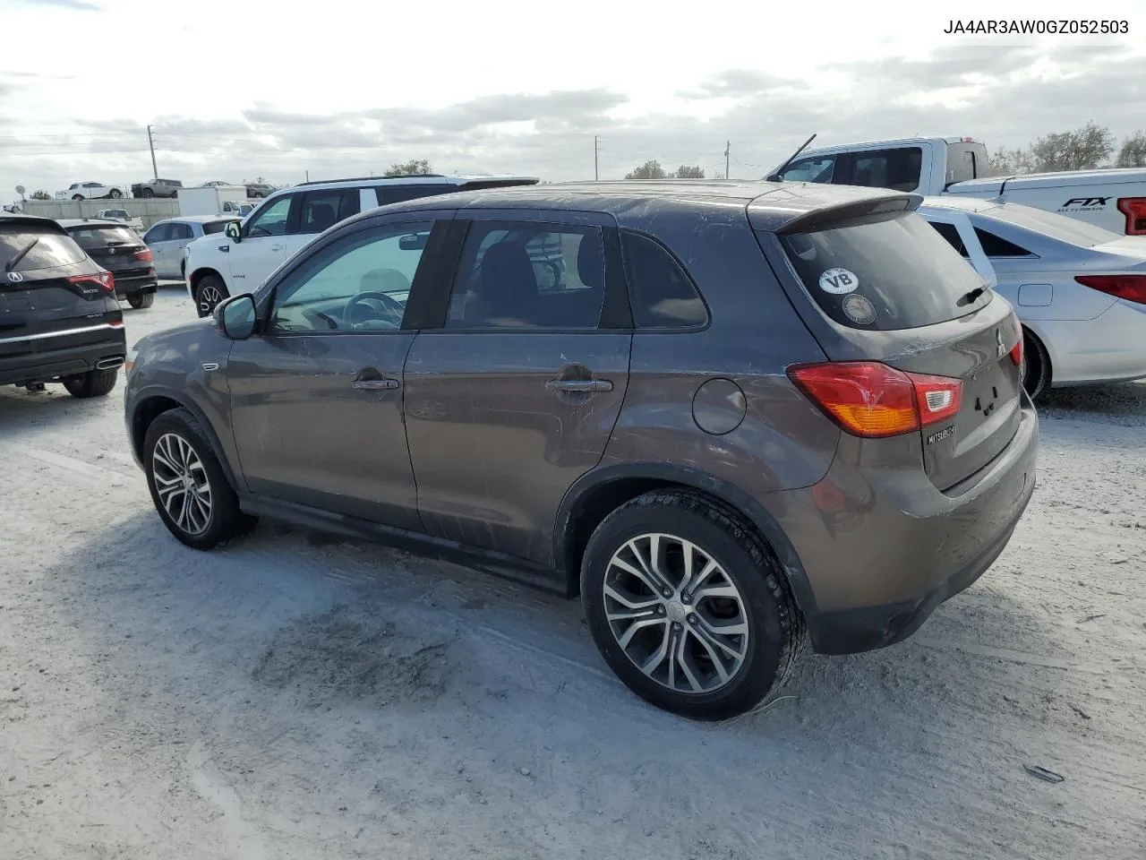 2016 Mitsubishi Outlander Sport Es VIN: JA4AR3AW0GZ052503 Lot: 76920844