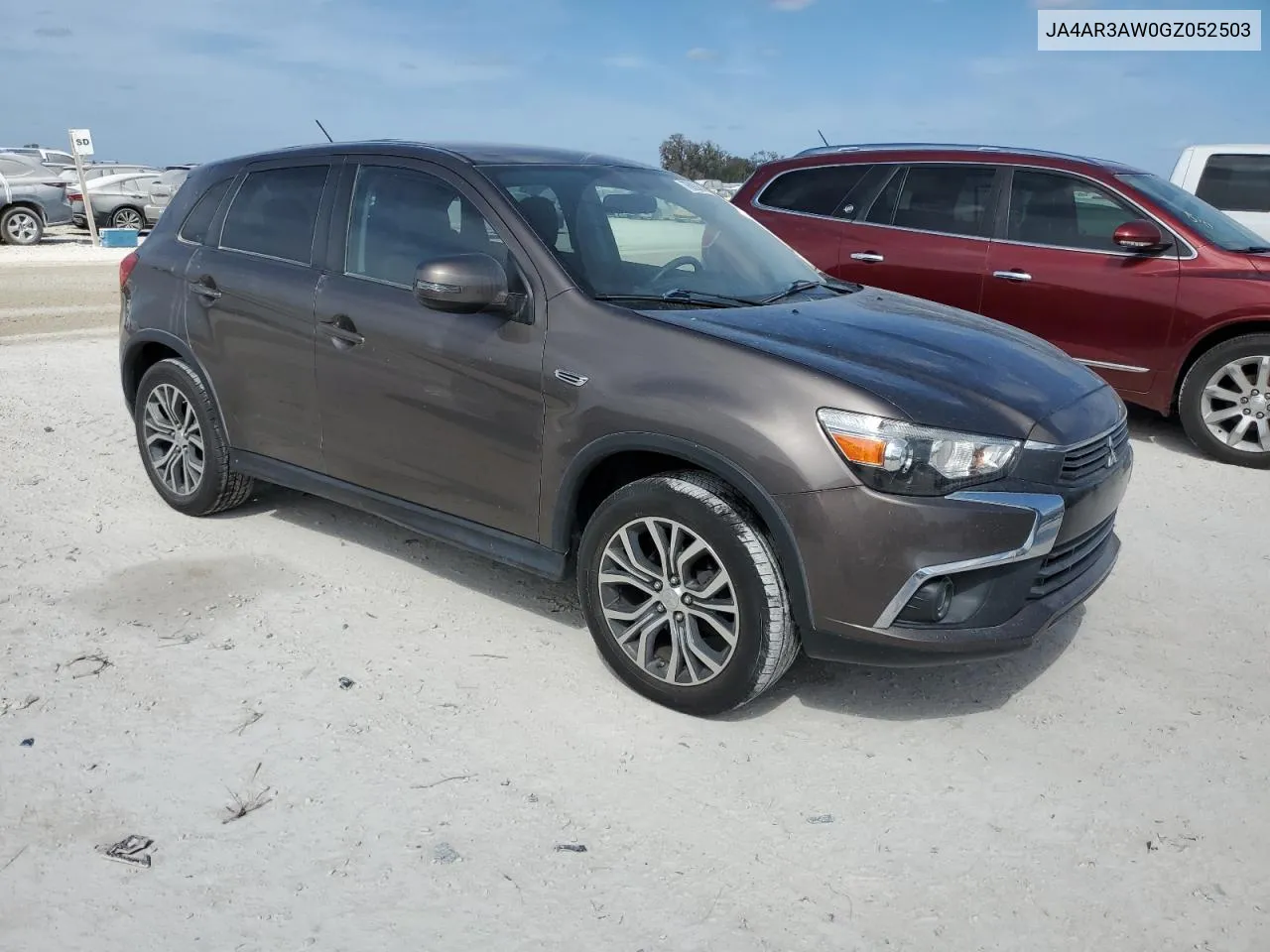 2016 Mitsubishi Outlander Sport Es VIN: JA4AR3AW0GZ052503 Lot: 76920844