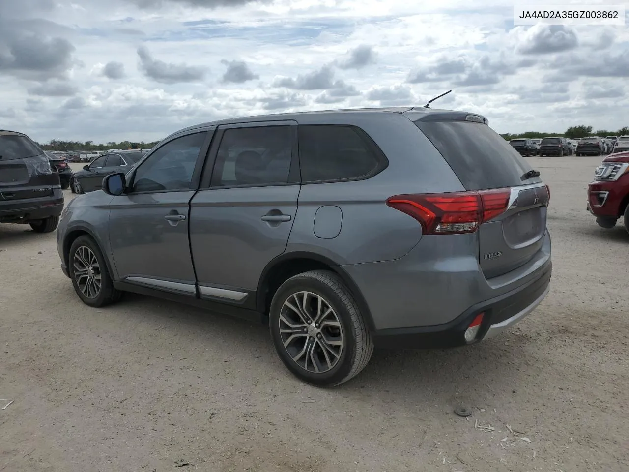 2016 Mitsubishi Outlander Es VIN: JA4AD2A35GZ003862 Lot: 77402944