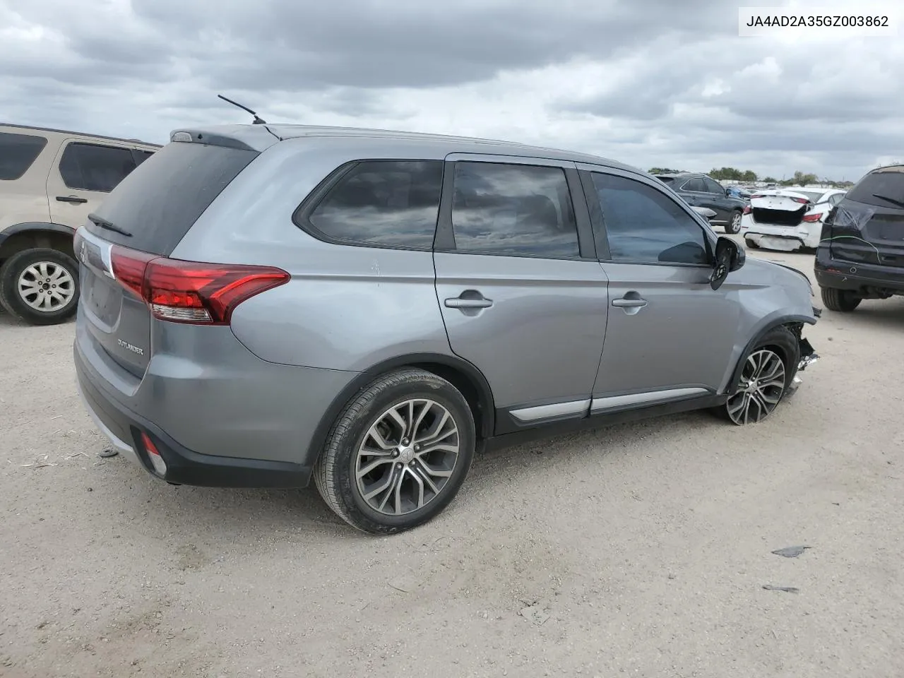 2016 Mitsubishi Outlander Es VIN: JA4AD2A35GZ003862 Lot: 77402944