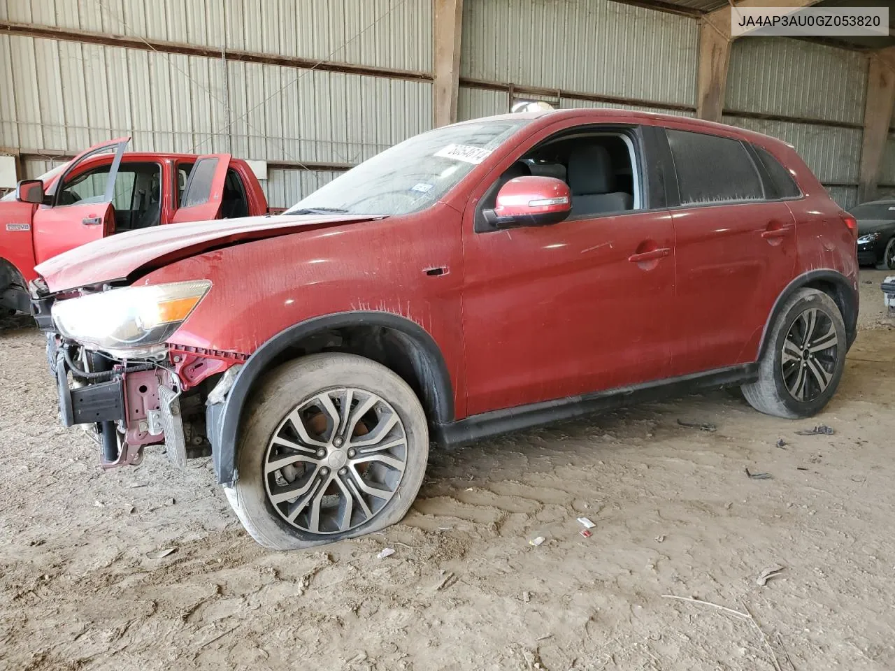 2016 Mitsubishi Outlander Sport Es VIN: JA4AP3AU0GZ053820 Lot: 78054614