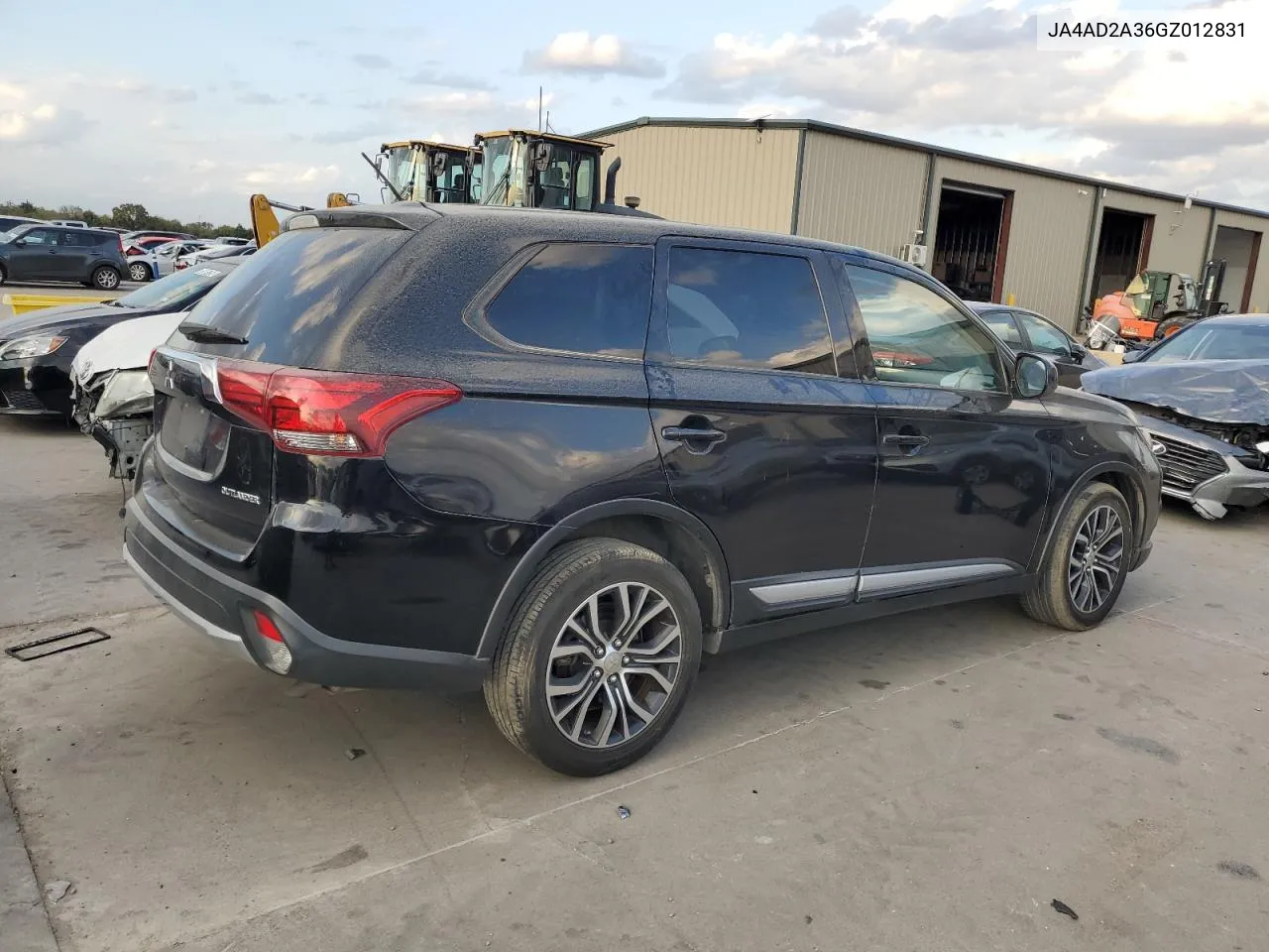 2016 Mitsubishi Outlander Es VIN: JA4AD2A36GZ012831 Lot: 78416704