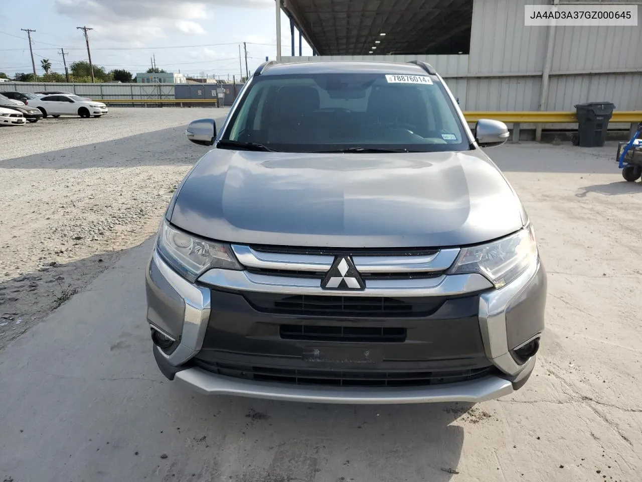 2016 Mitsubishi Outlander Se VIN: JA4AD3A37GZ000645 Lot: 78876014