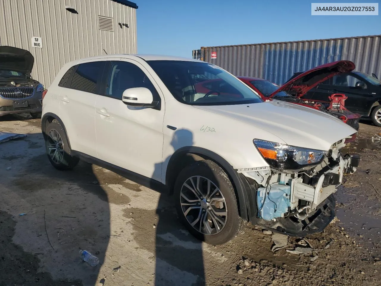 2016 Mitsubishi Outlander Sport Es VIN: JA4AR3AU2GZ027553 Lot: 79273064