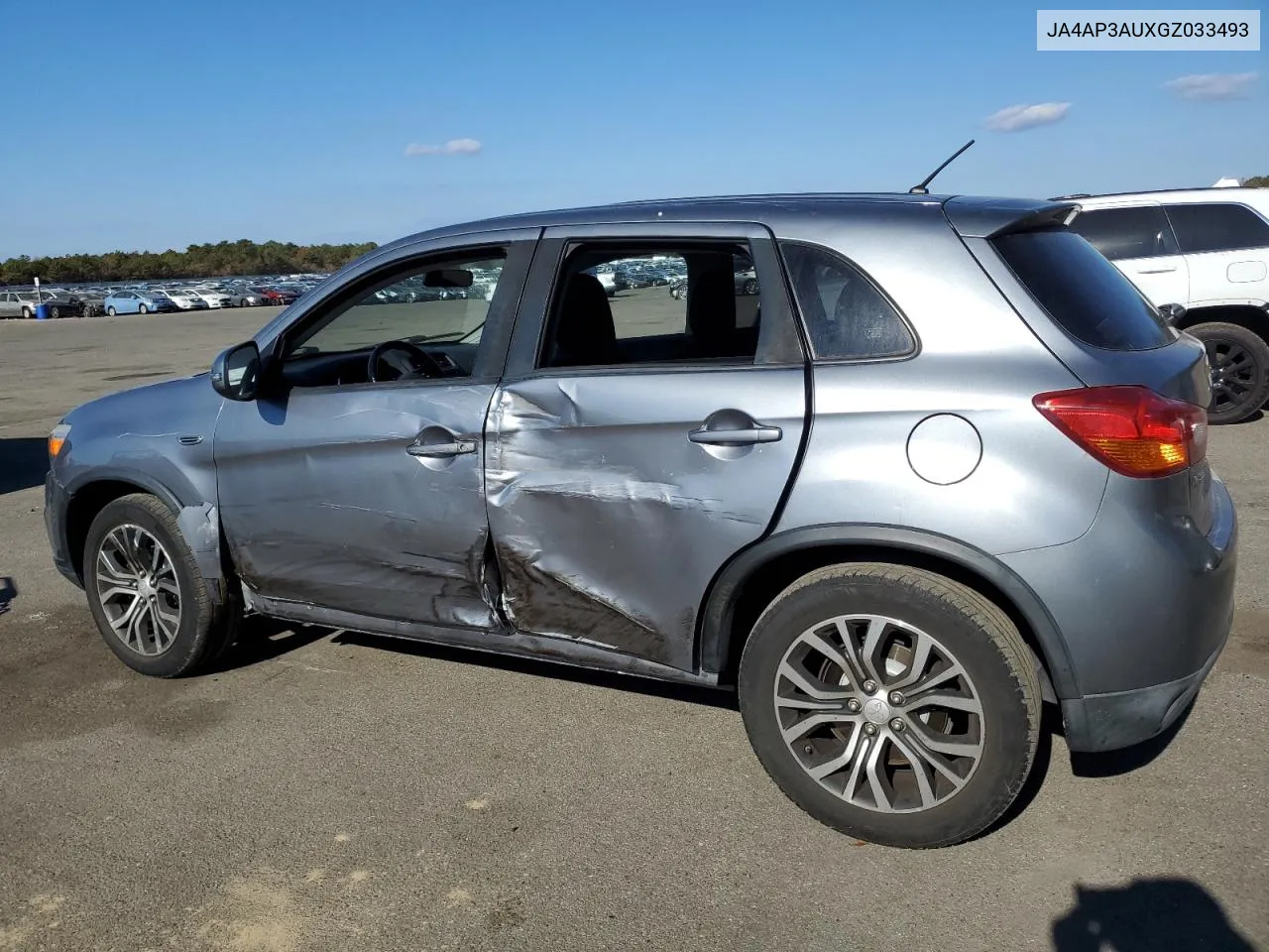 2016 Mitsubishi Outlander Sport Es VIN: JA4AP3AUXGZ033493 Lot: 79491314