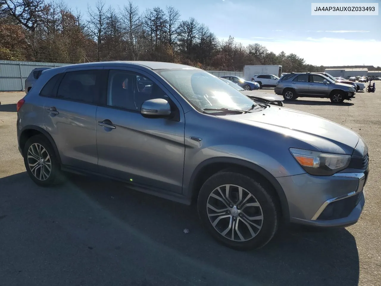 2016 Mitsubishi Outlander Sport Es VIN: JA4AP3AUXGZ033493 Lot: 79491314