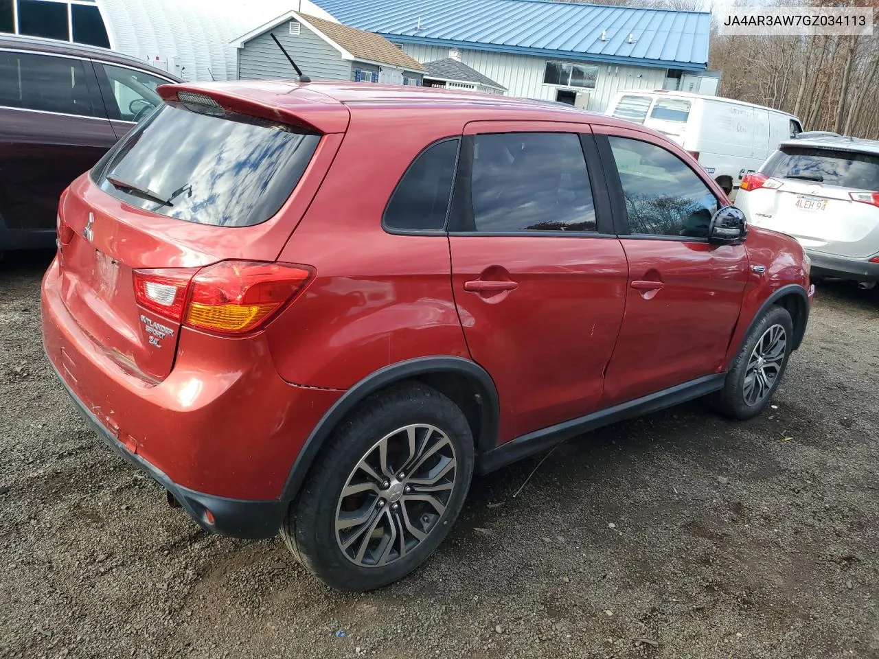 2016 Mitsubishi Outlander Sport Es VIN: JA4AR3AW7GZ034113 Lot: 79507414