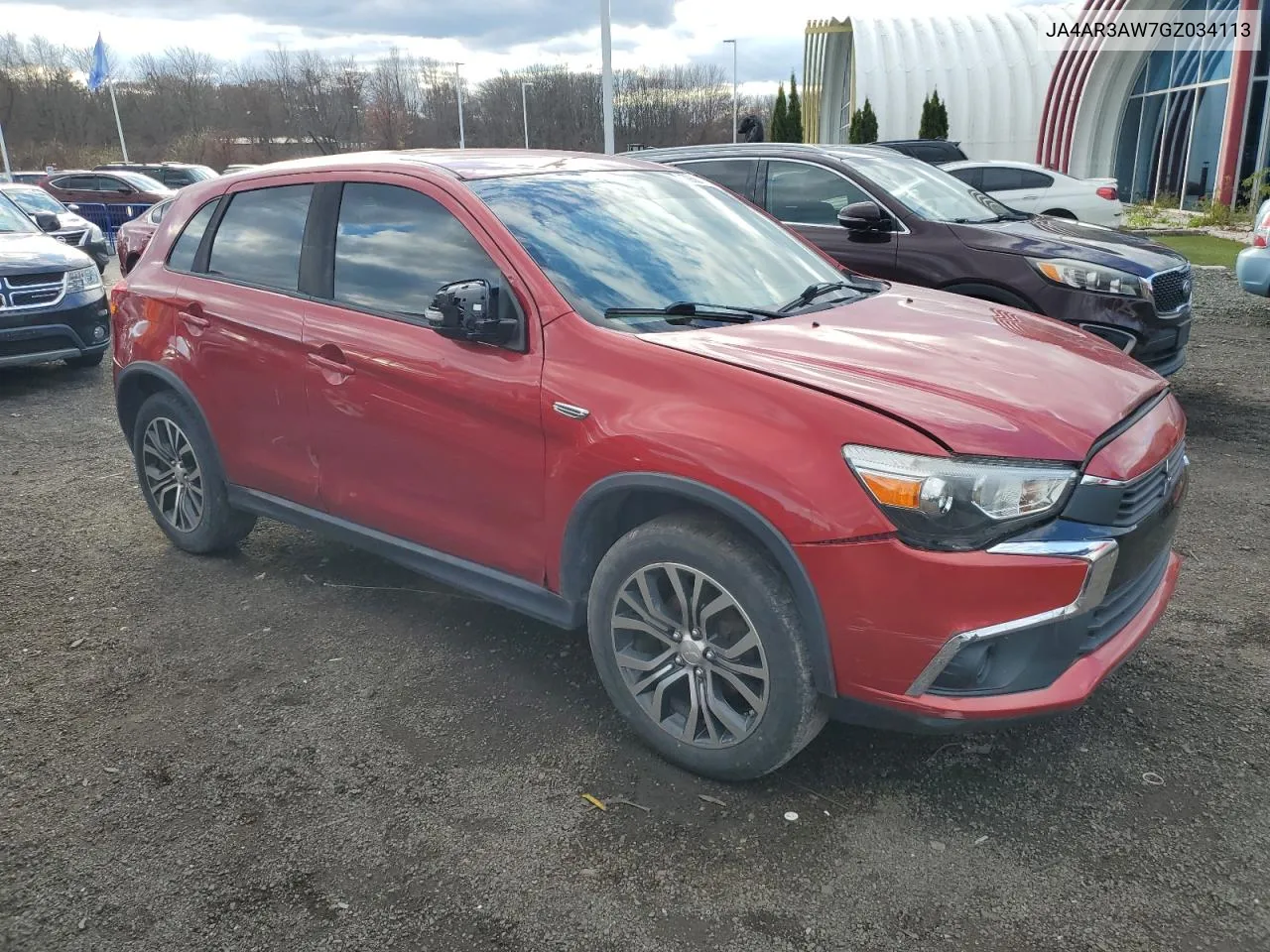 2016 Mitsubishi Outlander Sport Es VIN: JA4AR3AW7GZ034113 Lot: 79507414