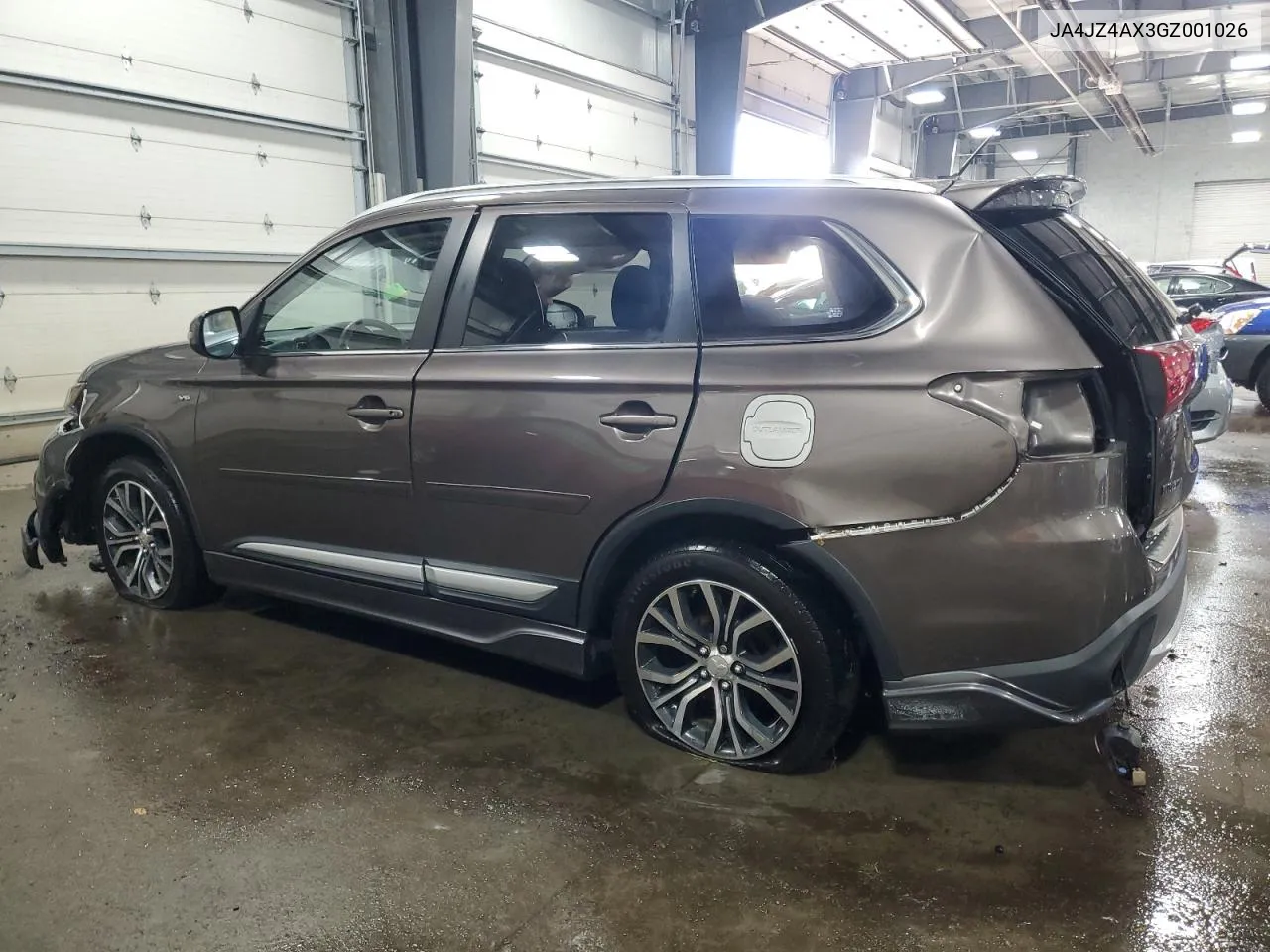 2016 Mitsubishi Outlander Gt VIN: JA4JZ4AX3GZ001026 Lot: 79895234