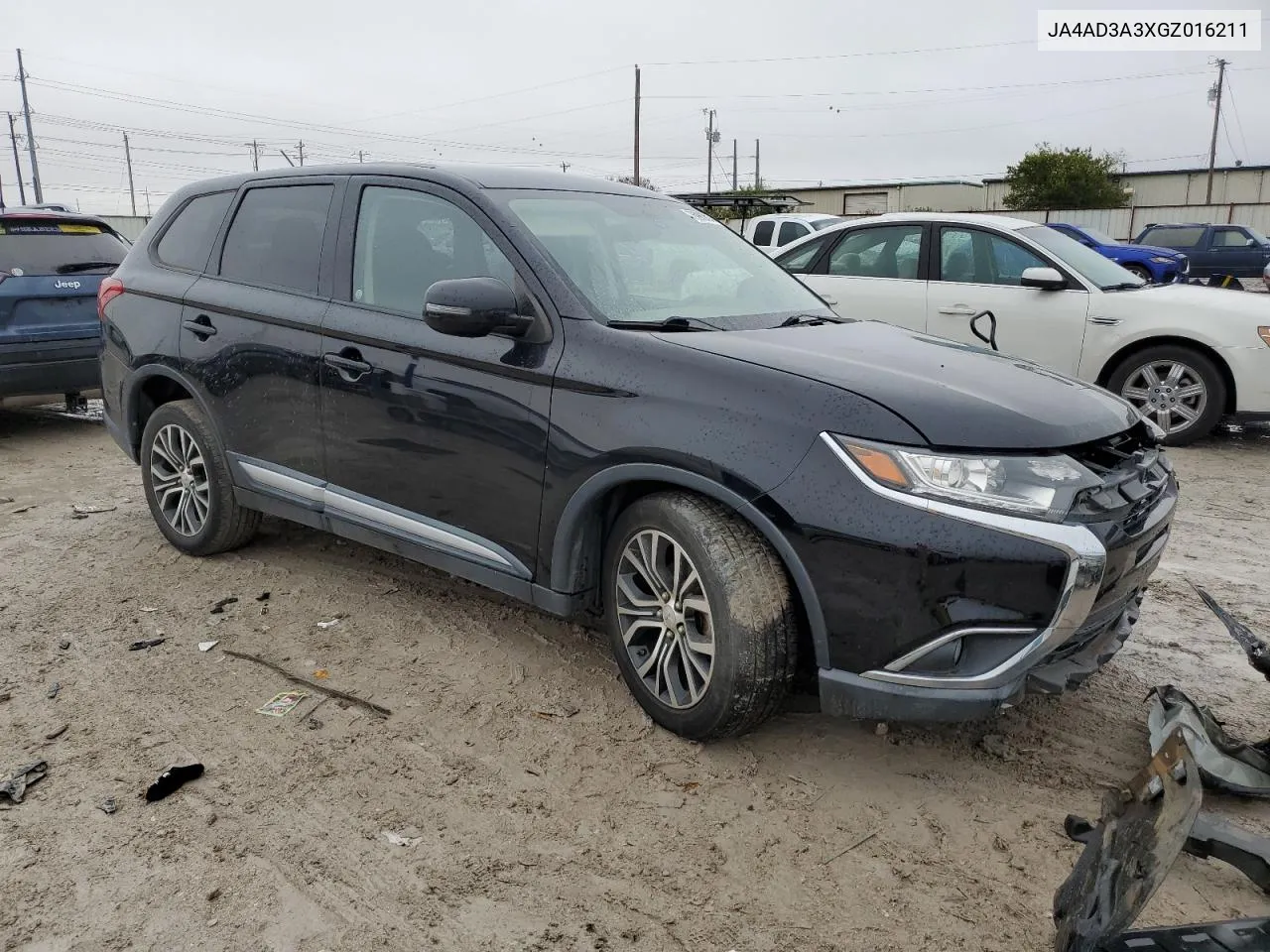 2016 Mitsubishi Outlander Se VIN: JA4AD3A3XGZ016211 Lot: 79900914