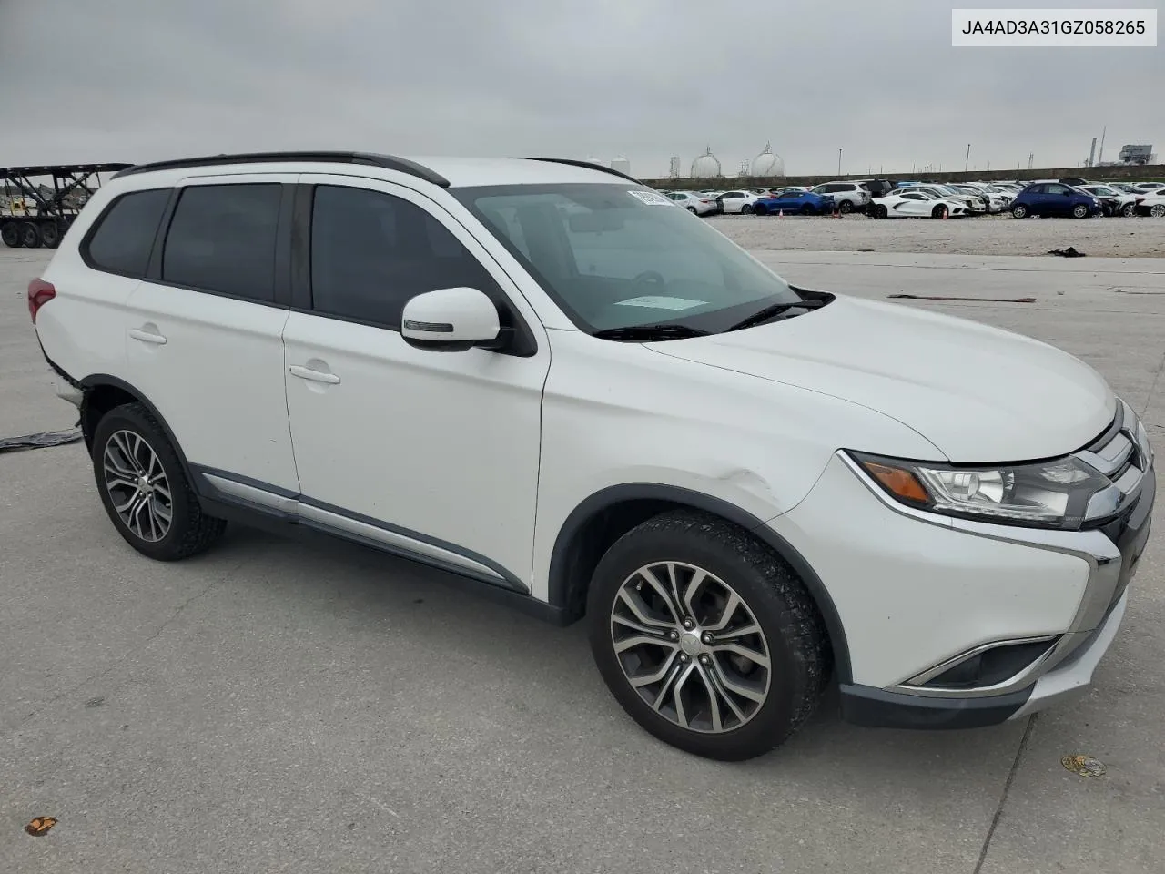 2016 Mitsubishi Outlander Se VIN: JA4AD3A31GZ058265 Lot: 79949904