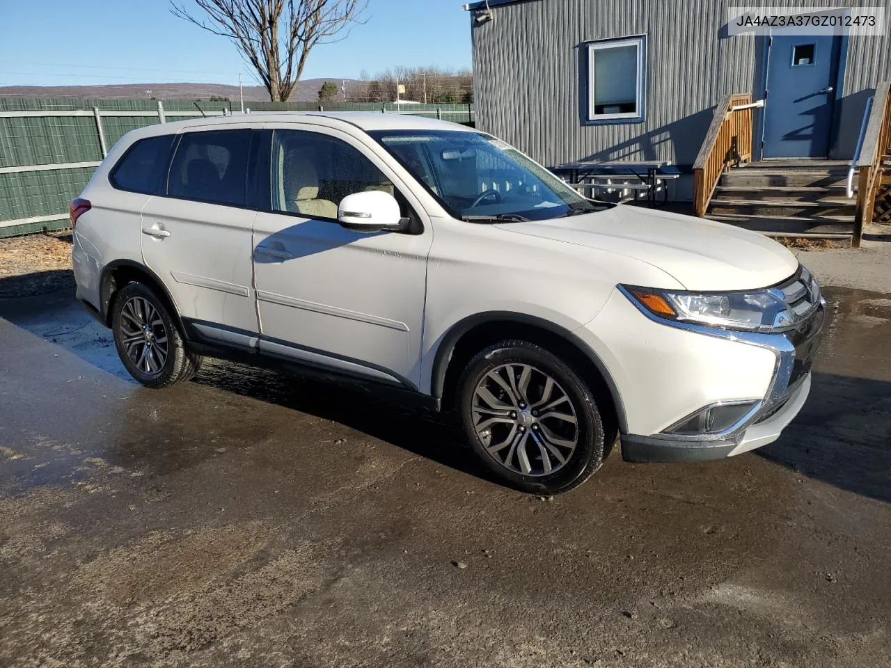 2016 Mitsubishi Outlander Se VIN: JA4AZ3A37GZ012473 Lot: 80313714