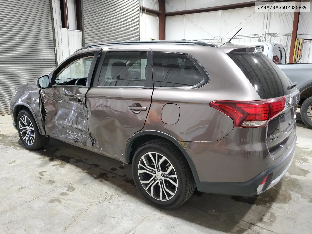 2016 Mitsubishi Outlander Se VIN: JA4AZ3A36GZ035839 Lot: 80314244