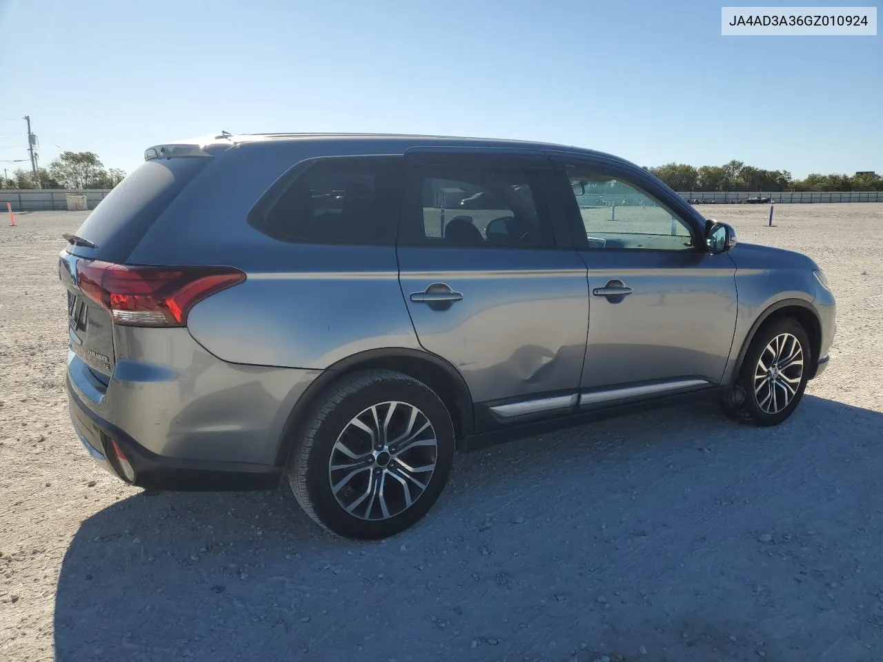 2016 Mitsubishi Outlander Se VIN: JA4AD3A36GZ010924 Lot: 80759234