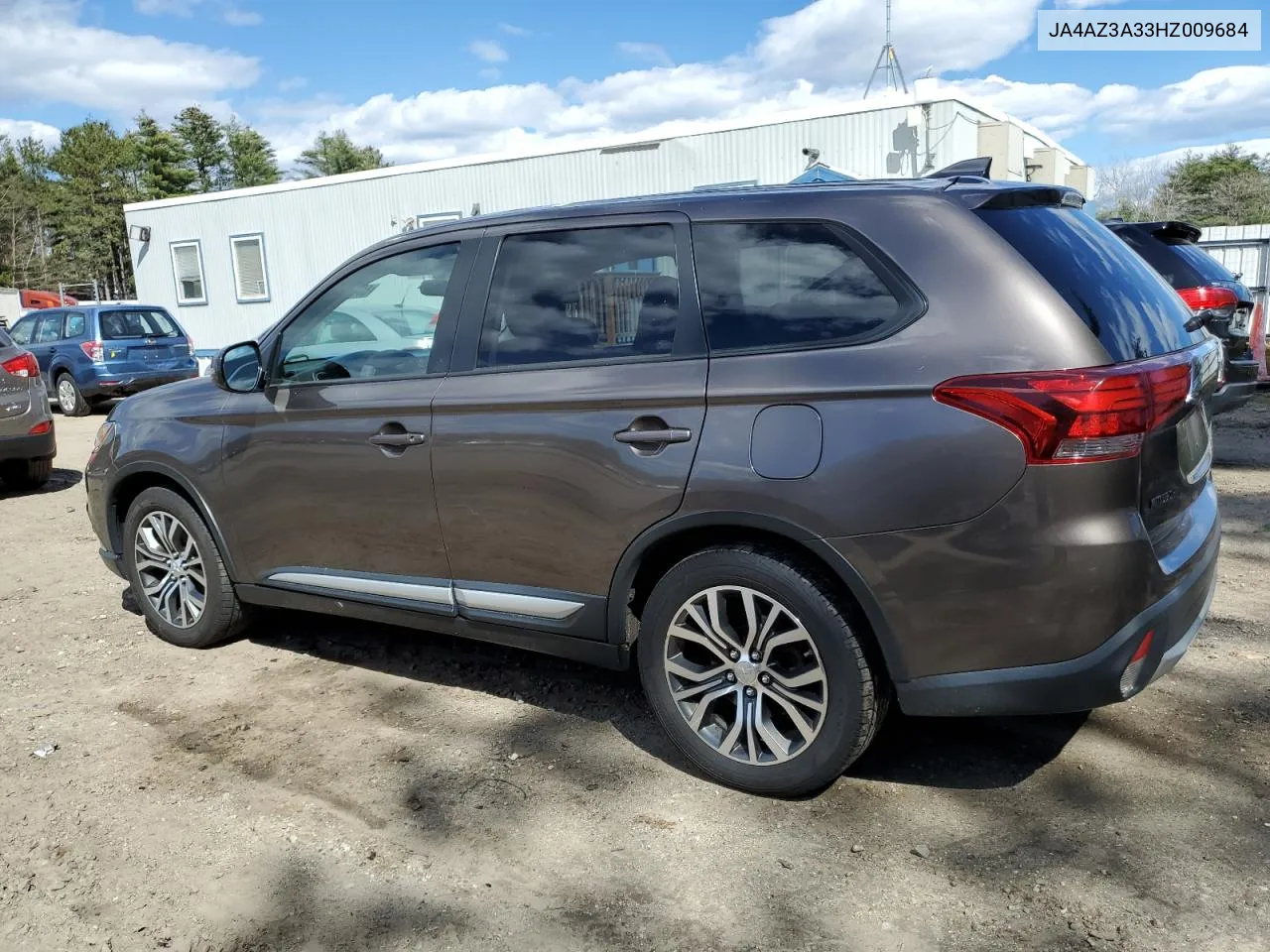 2017 Mitsubishi Outlander Se VIN: JA4AZ3A33HZ009684 Lot: 50410064