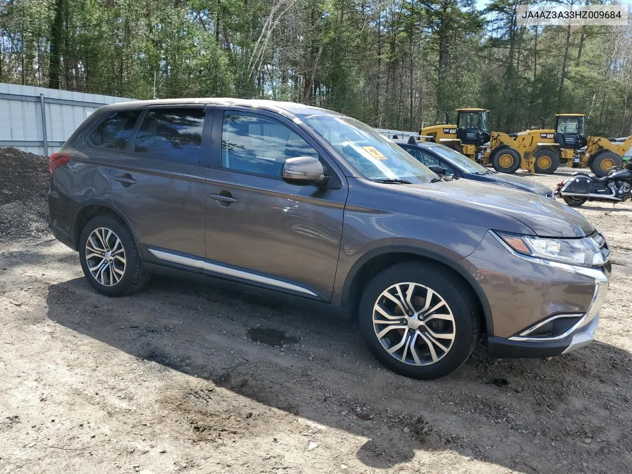 2017 Mitsubishi Outlander Se VIN: JA4AZ3A33HZ009684 Lot: 50410064