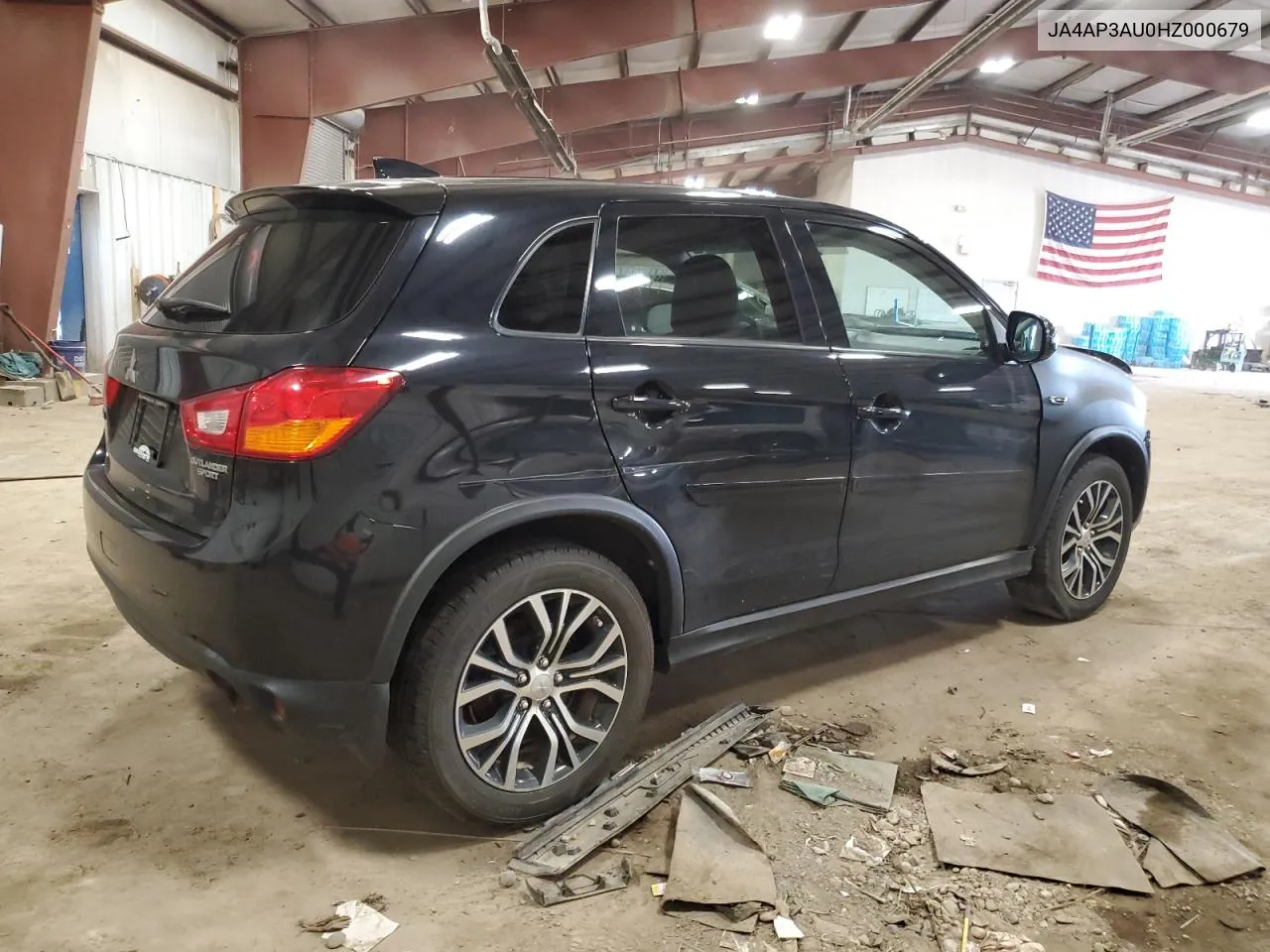 2017 Mitsubishi Outlander Sport Es VIN: JA4AP3AU0HZ000679 Lot: 50977874