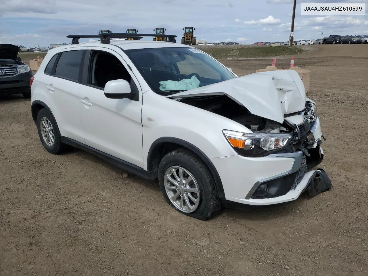 2017 Mitsubishi Rvr Se VIN: JA4AJ3AU4HZ610599 Lot: 52536704