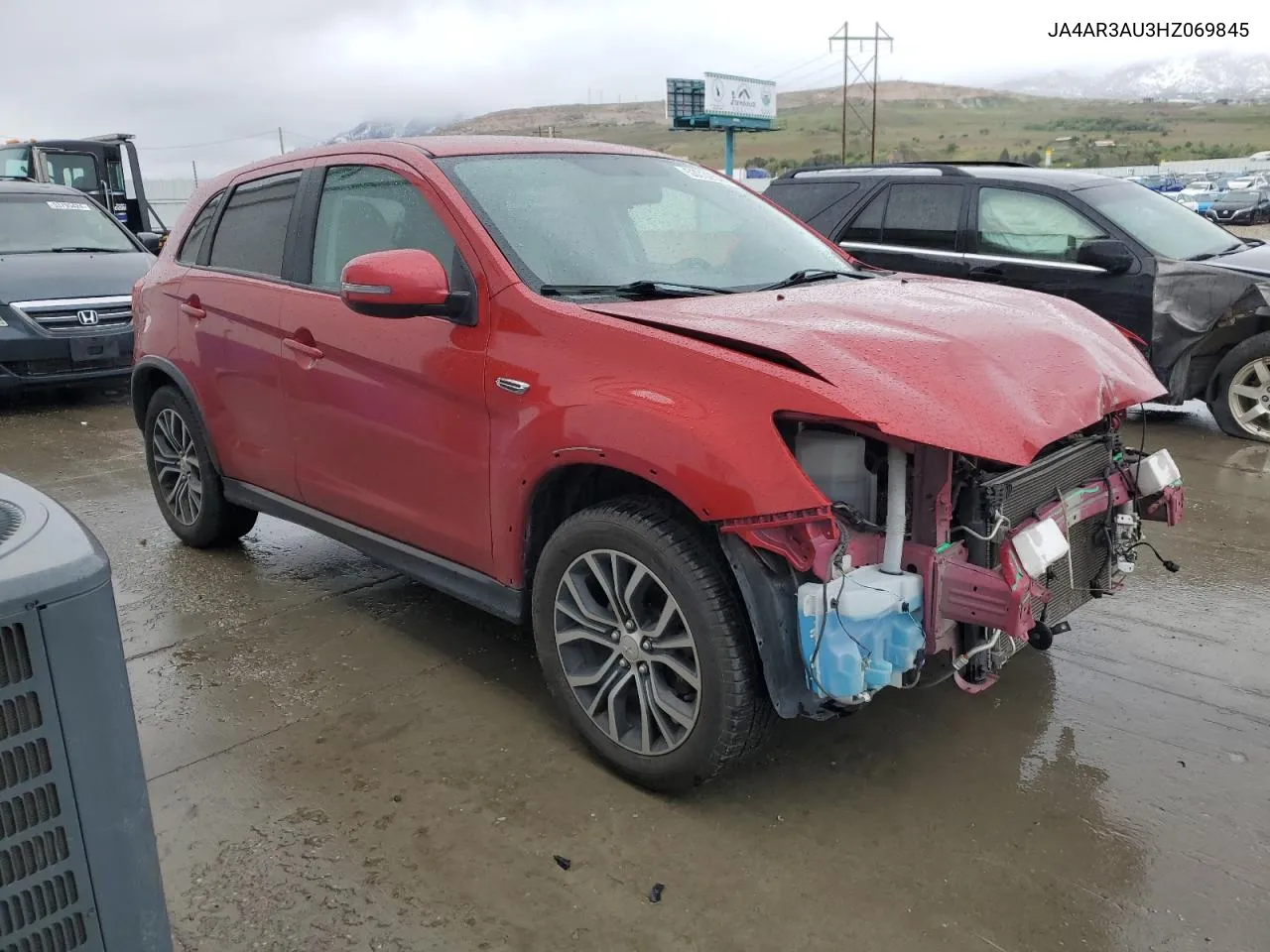 2017 Mitsubishi Outlander Sport Es VIN: JA4AR3AU3HZ069845 Lot: 53732544