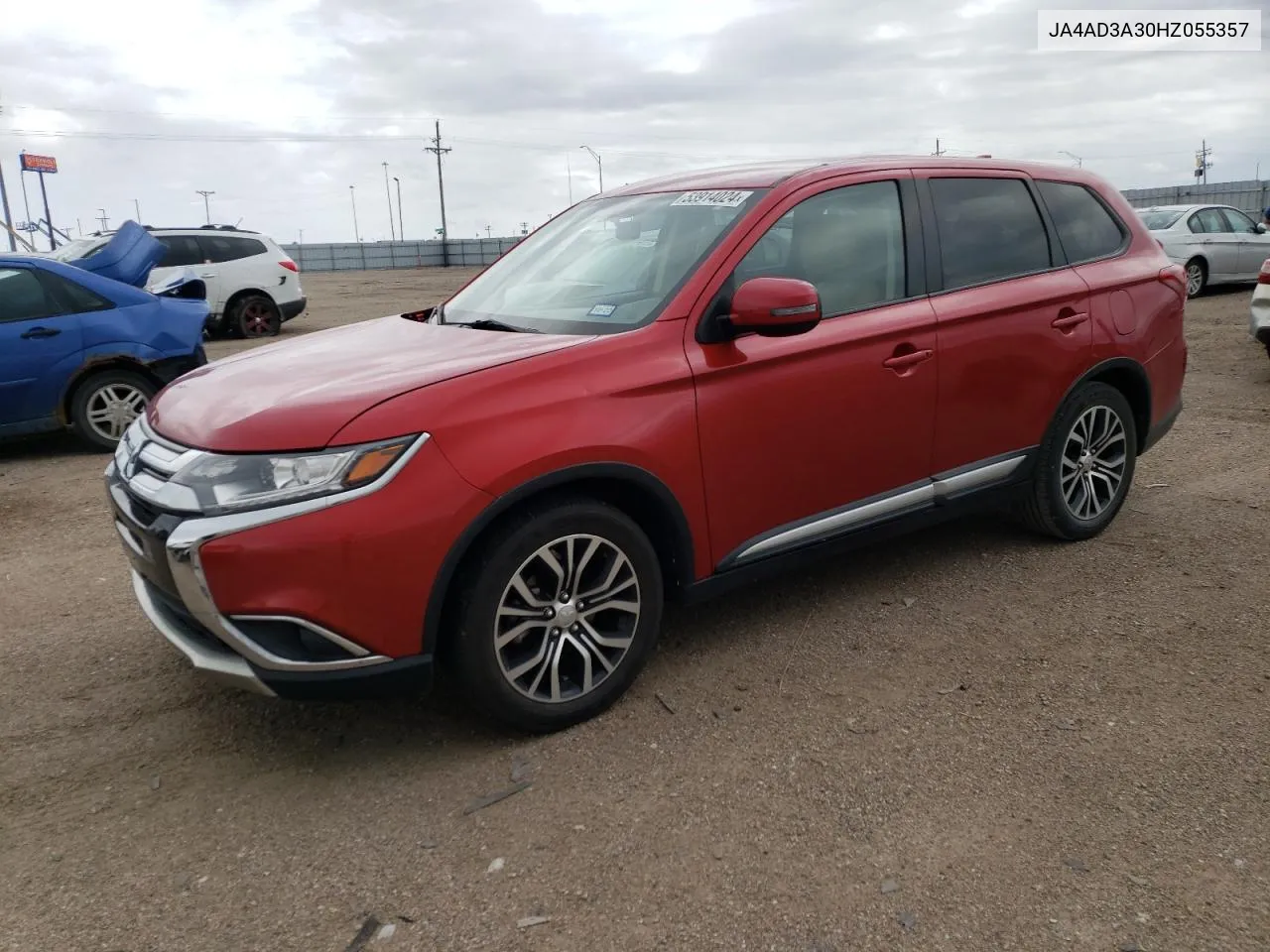 2017 Mitsubishi Outlander Se VIN: JA4AD3A30HZ055357 Lot: 53914024