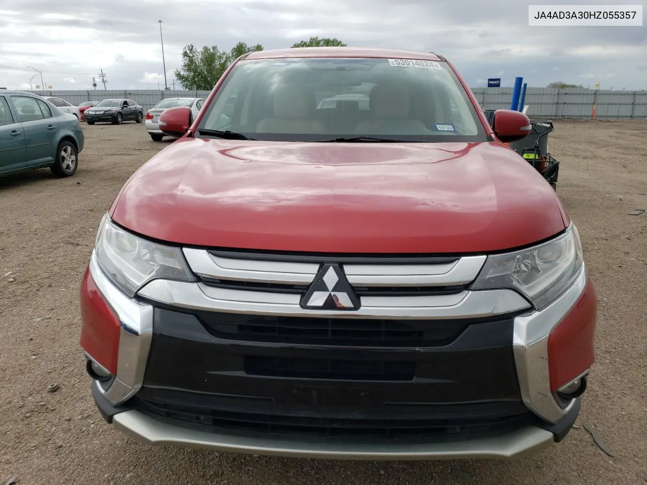 2017 Mitsubishi Outlander Se VIN: JA4AD3A30HZ055357 Lot: 53914024