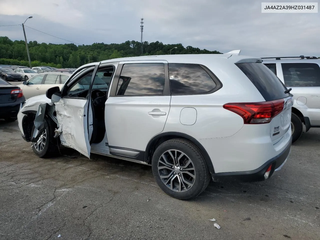 2017 Mitsubishi Outlander Es VIN: JA4AZ2A39HZ031487 Lot: 55207644