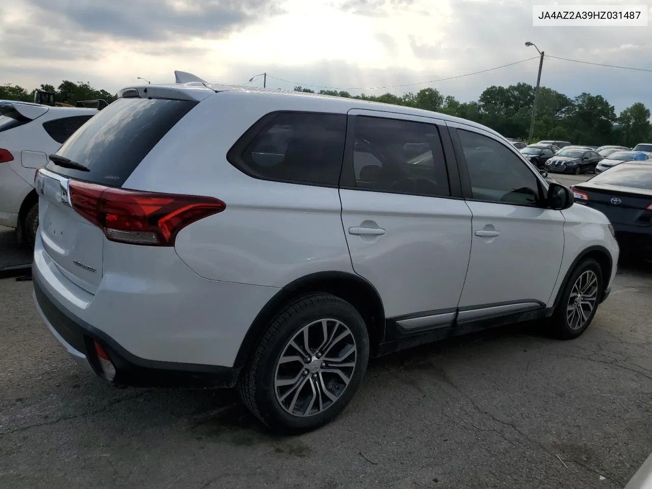 2017 Mitsubishi Outlander Es VIN: JA4AZ2A39HZ031487 Lot: 55207644