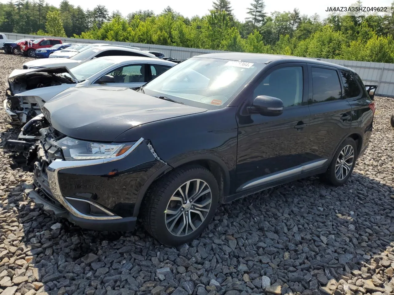 2017 Mitsubishi Outlander Se VIN: JA4AZ3A35HZ049622 Lot: 58478364