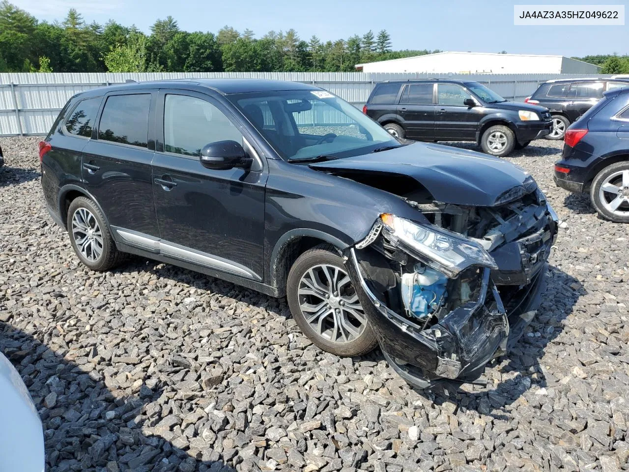 2017 Mitsubishi Outlander Se VIN: JA4AZ3A35HZ049622 Lot: 58478364