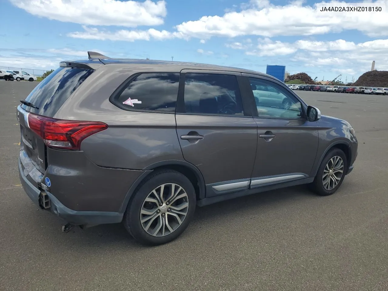 2017 Mitsubishi Outlander Es VIN: JA4AD2A3XHZ018150 Lot: 58989934