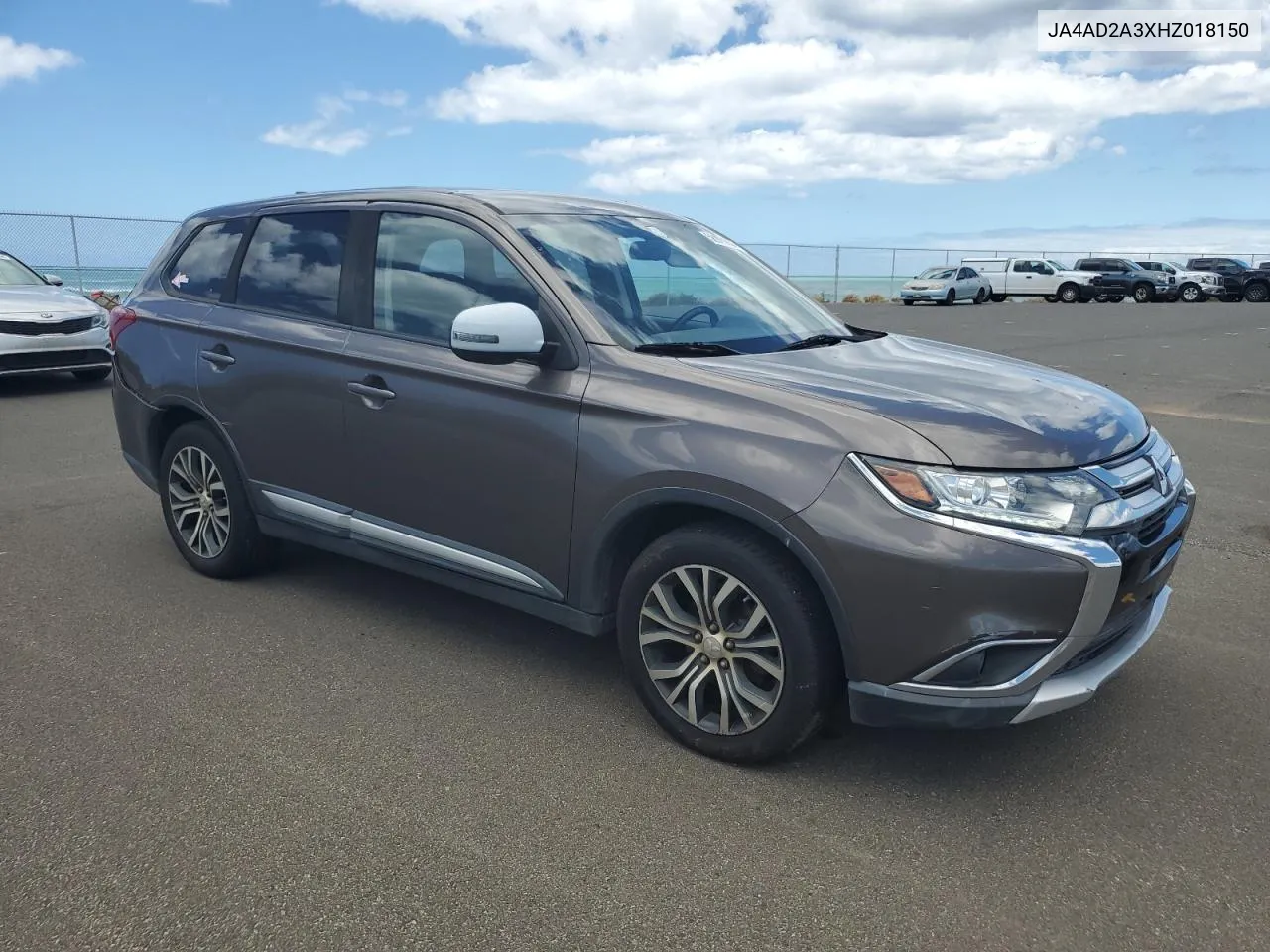 2017 Mitsubishi Outlander Es VIN: JA4AD2A3XHZ018150 Lot: 58989934