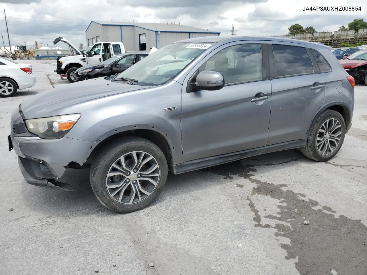 2017 Mitsubishi Outlander Sport Es VIN: JA4AP3AUXHZ008854 Lot: 59353614