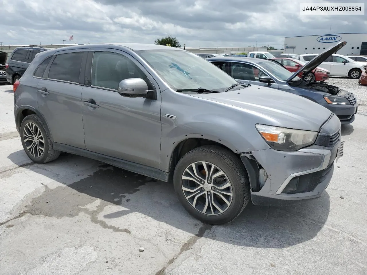 2017 Mitsubishi Outlander Sport Es VIN: JA4AP3AUXHZ008854 Lot: 59353614