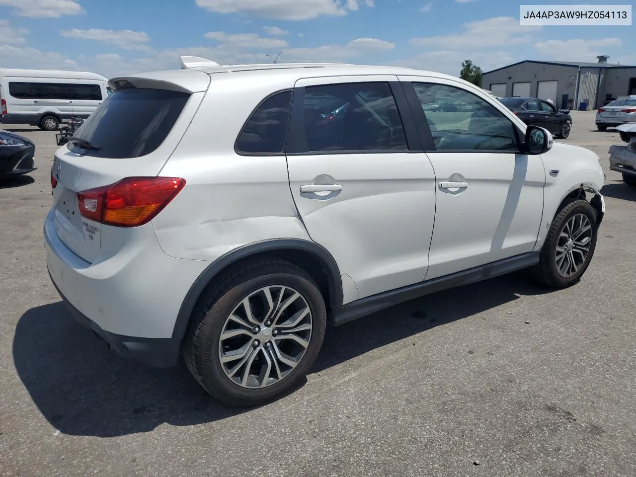 2017 Mitsubishi Outlander Sport Es VIN: JA4AP3AW9HZ054113 Lot: 59446334