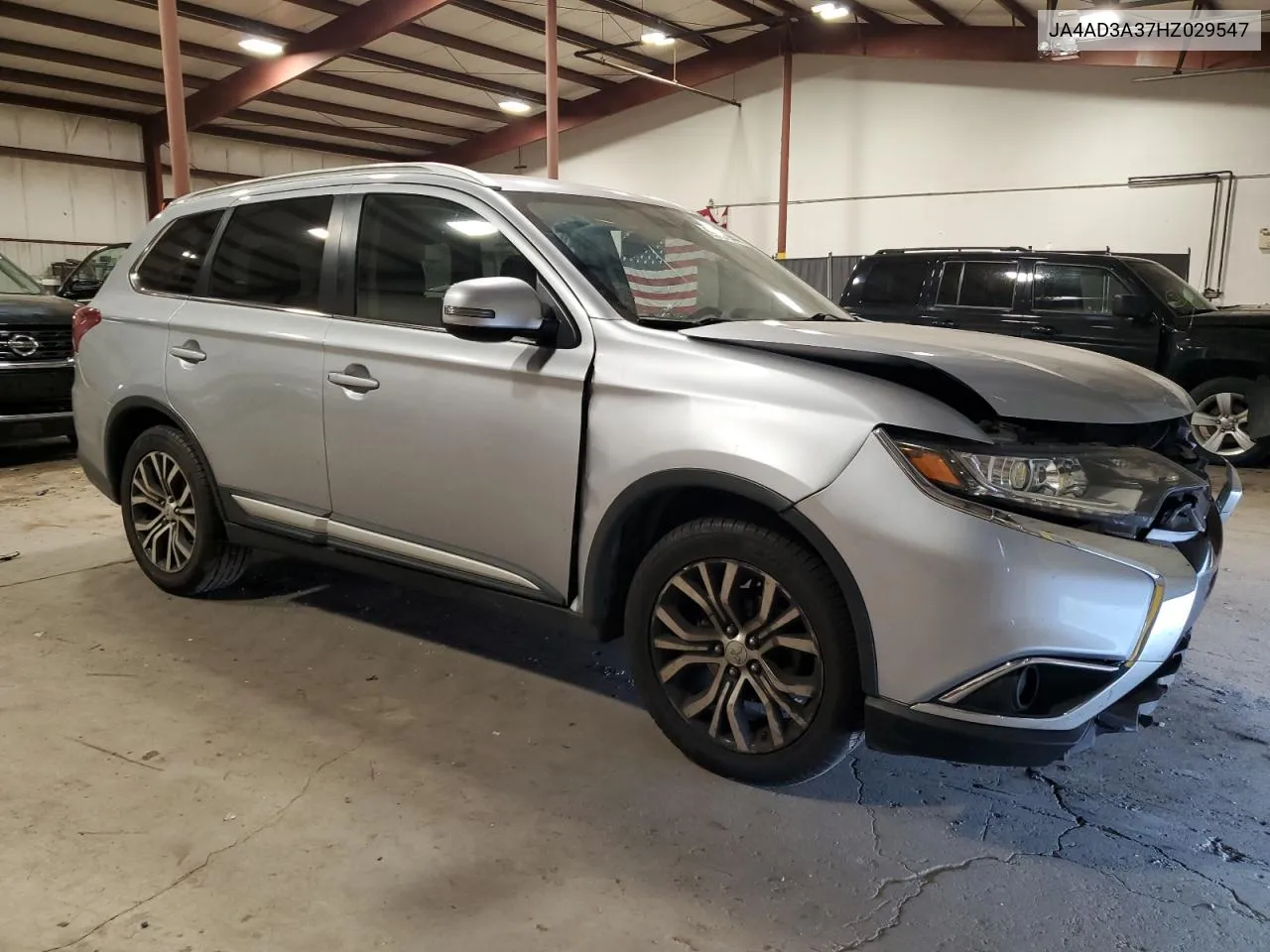 2017 Mitsubishi Outlander Se VIN: JA4AD3A37HZ029547 Lot: 59467944