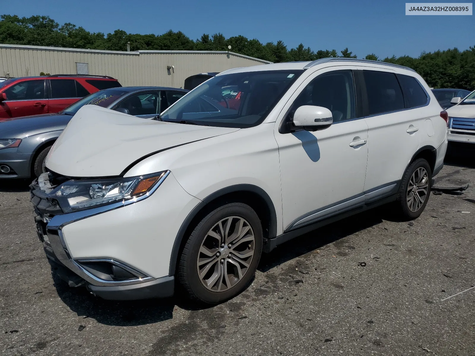 2017 Mitsubishi Outlander Se VIN: JA4AZ3A32HZ008395 Lot: 59909364