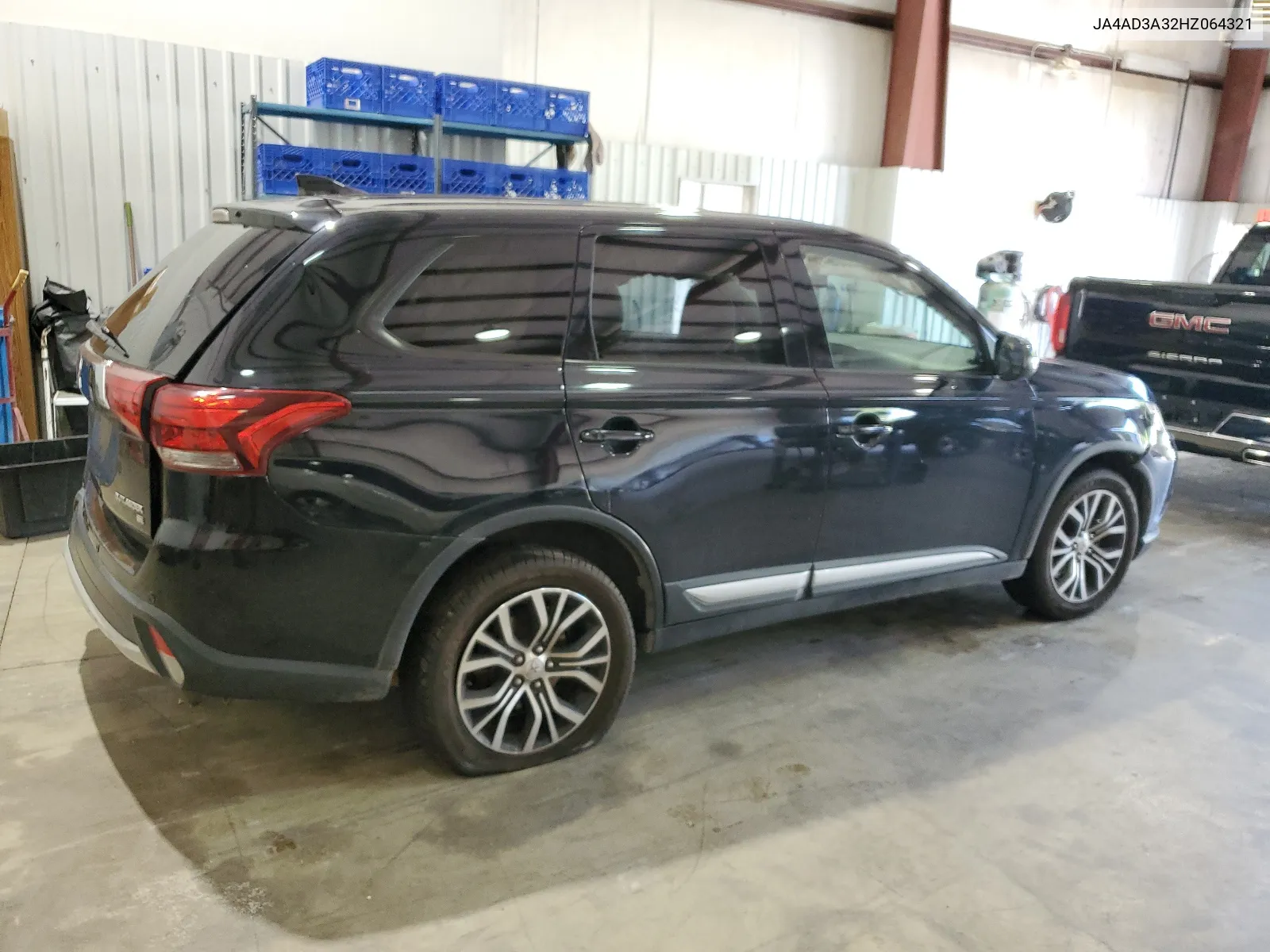 2017 Mitsubishi Outlander Se VIN: JA4AD3A32HZ064321 Lot: 60038734