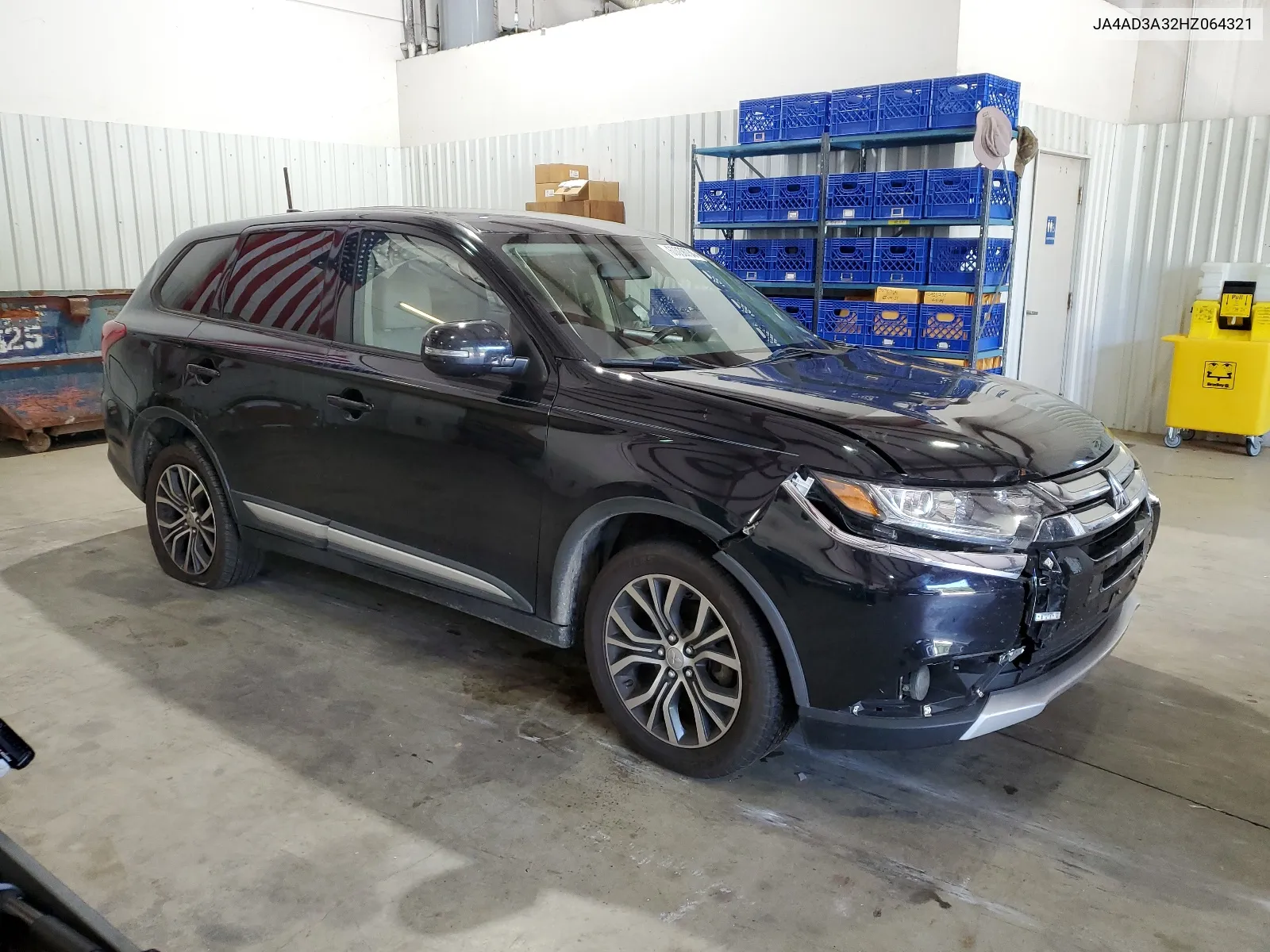 2017 Mitsubishi Outlander Se VIN: JA4AD3A32HZ064321 Lot: 60038734