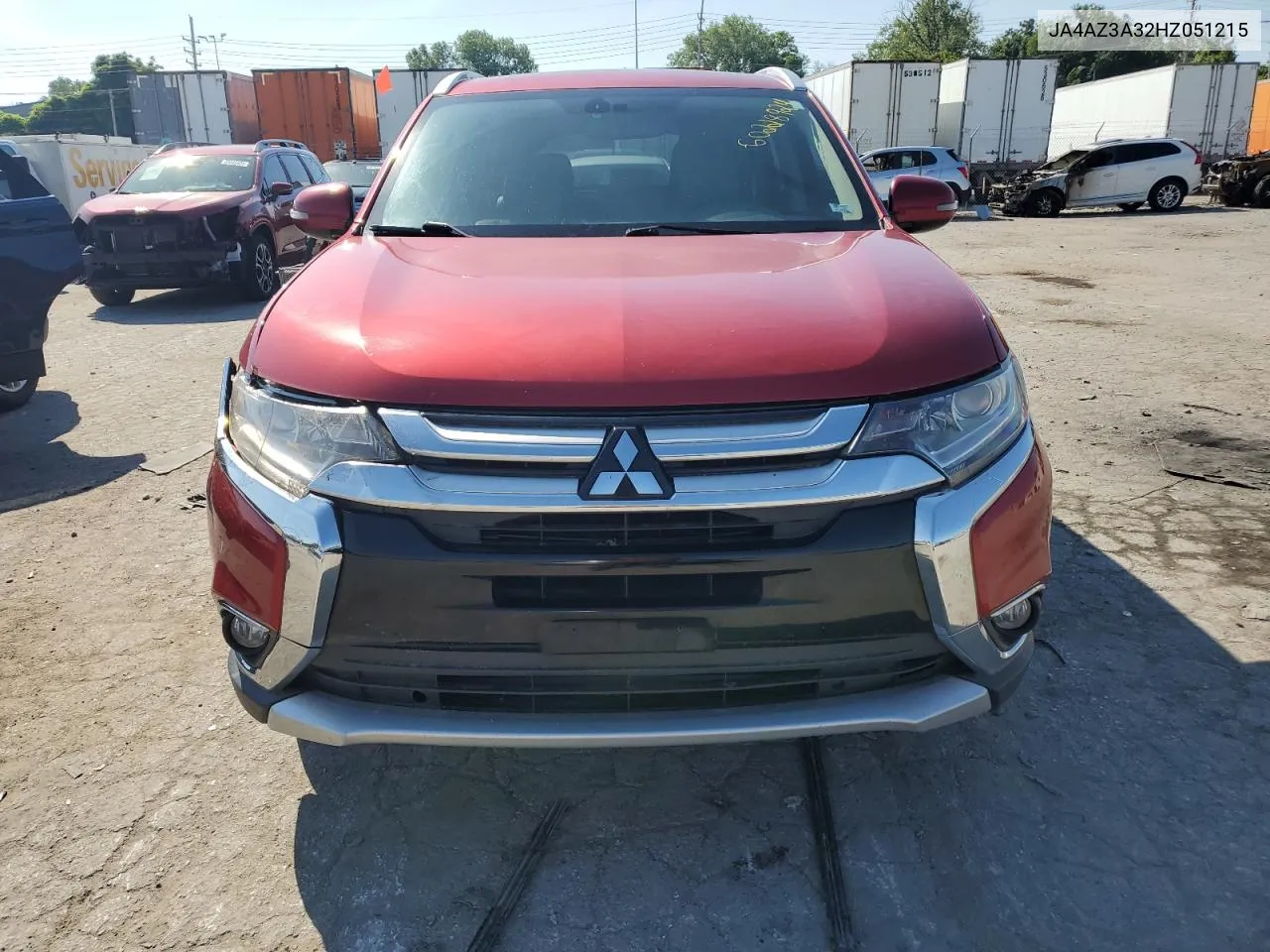 2017 Mitsubishi Outlander Se VIN: JA4AZ3A32HZ051215 Lot: 60228924