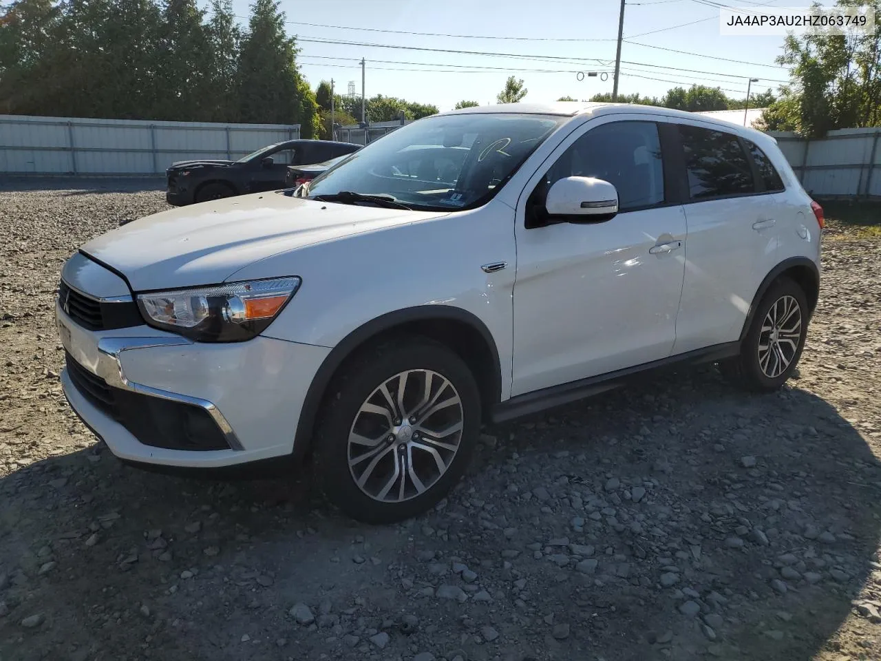 2017 Mitsubishi Outlander Sport Es VIN: JA4AP3AU2HZ063749 Lot: 61280994