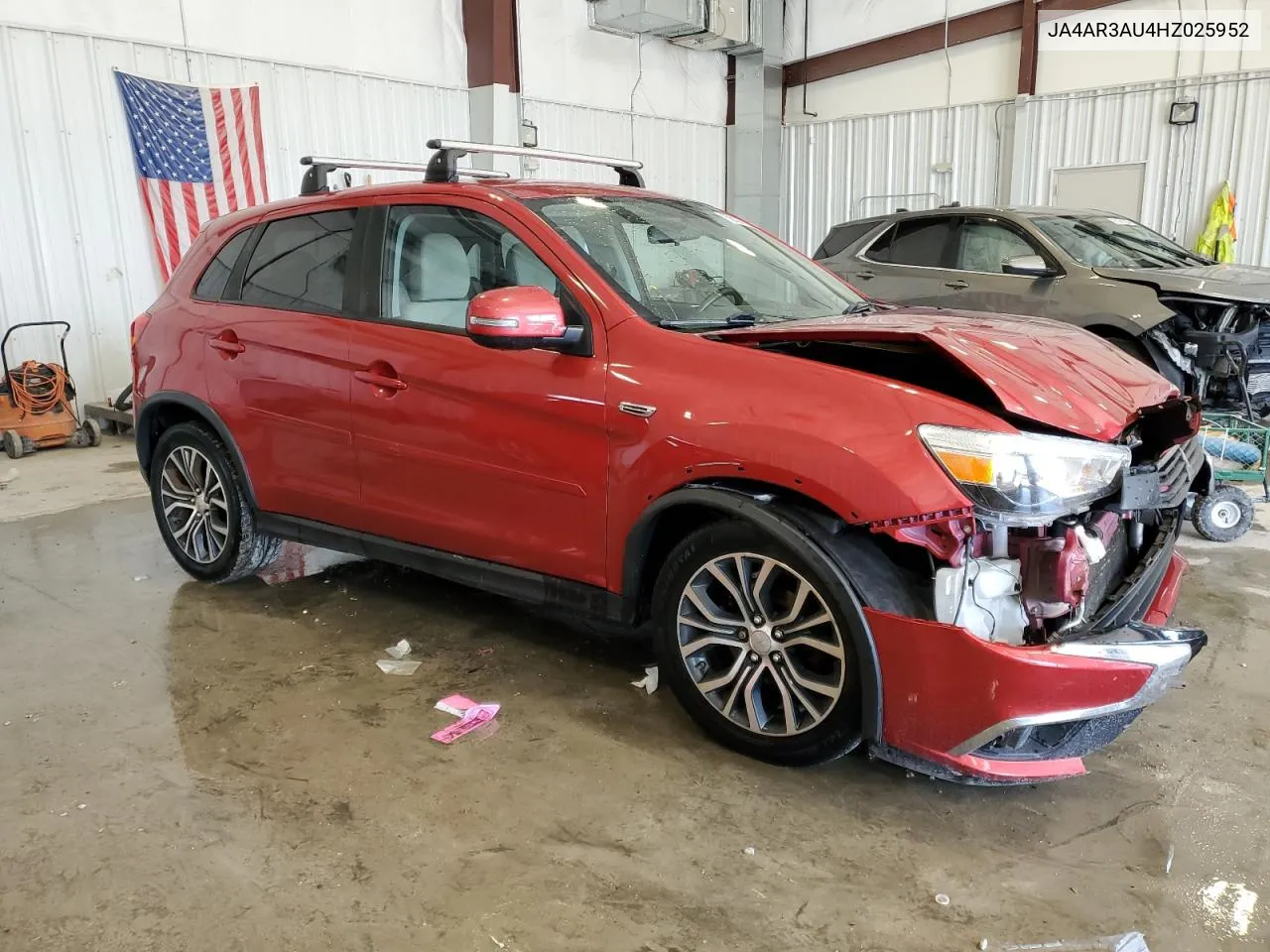 2017 Mitsubishi Outlander Sport Es VIN: JA4AR3AU4HZ025952 Lot: 62026224