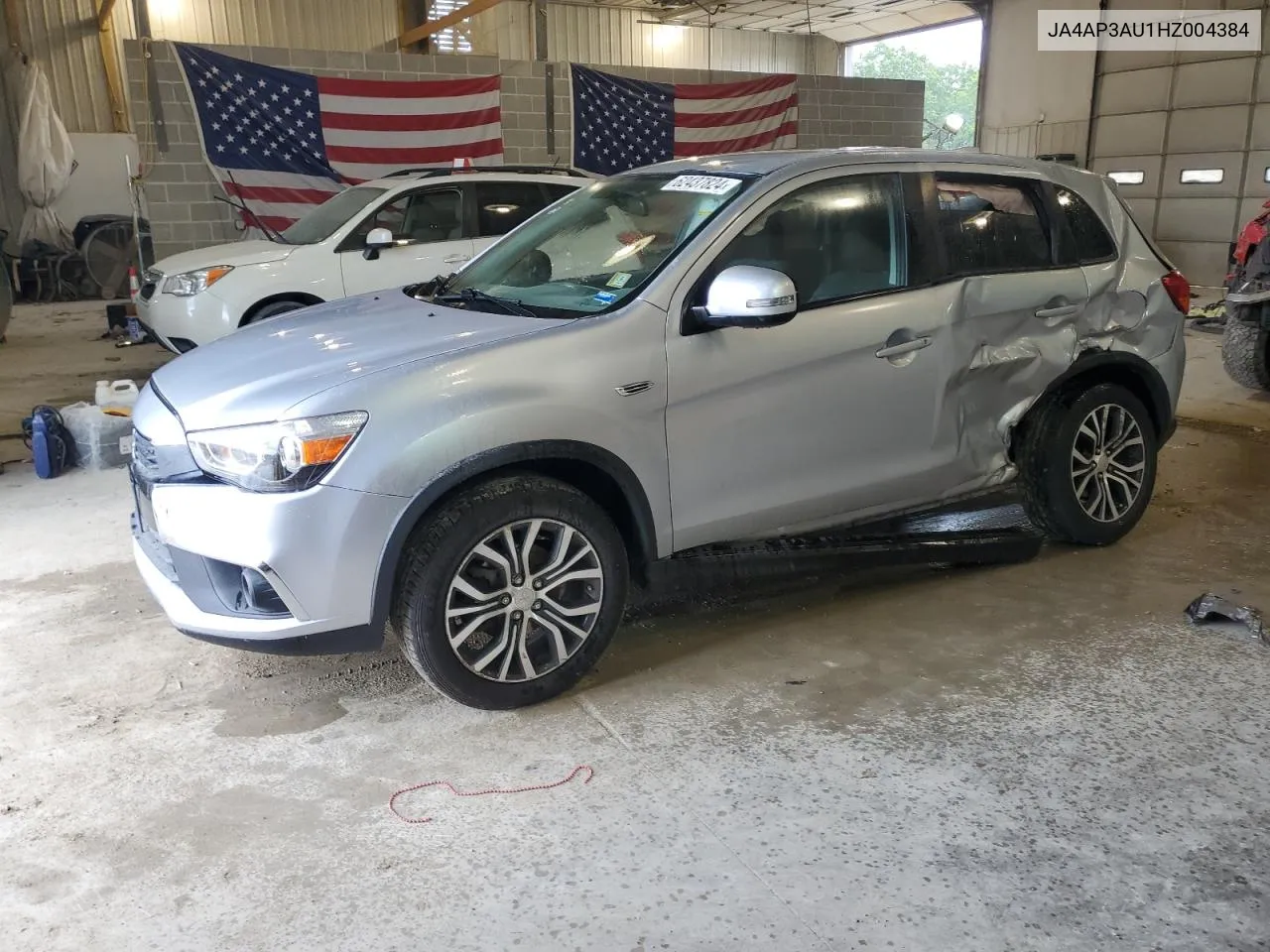 2017 Mitsubishi Outlander Sport Es VIN: JA4AP3AU1HZ004384 Lot: 62437824