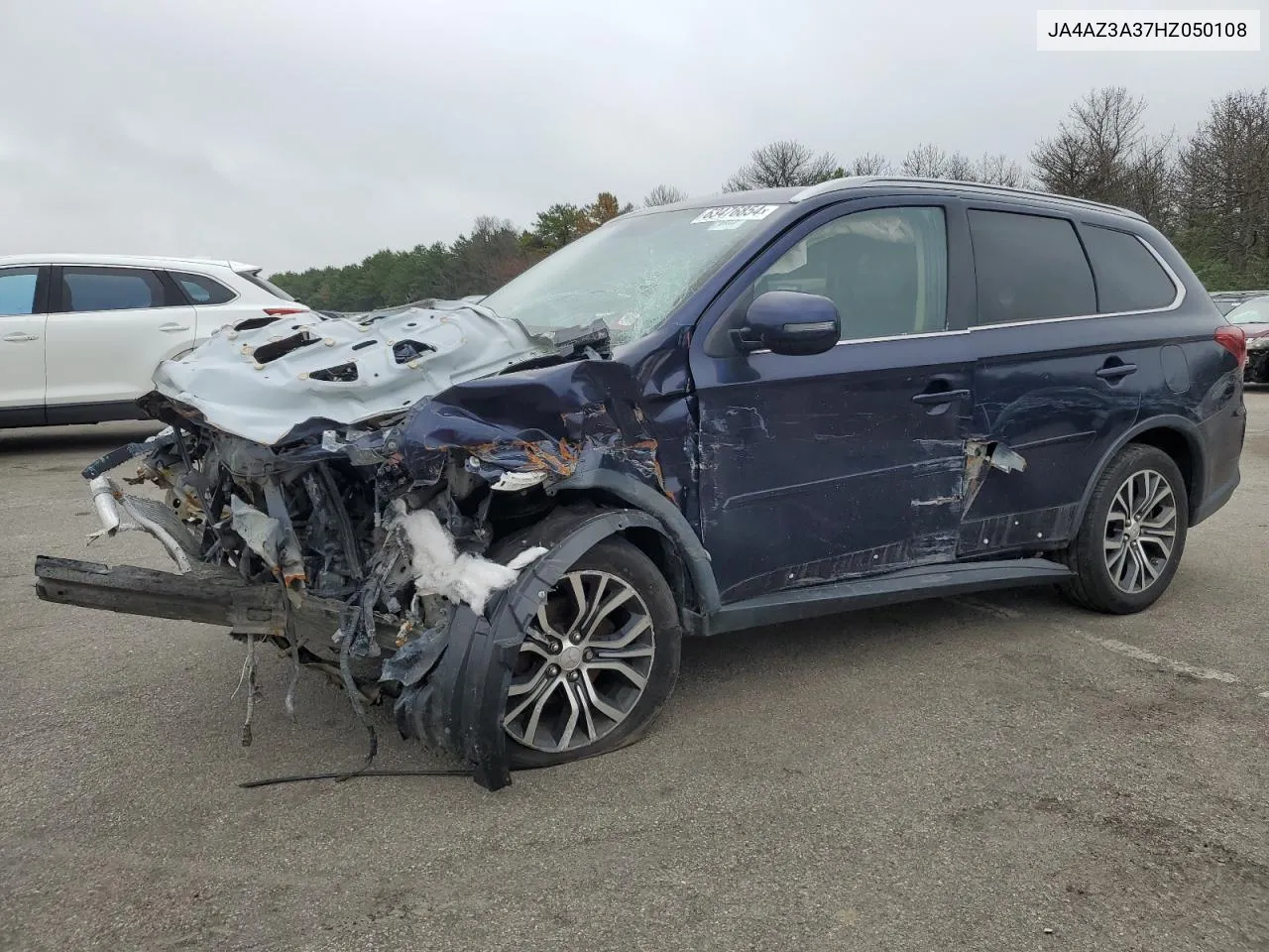 2017 Mitsubishi Outlander Se VIN: JA4AZ3A37HZ050108 Lot: 63476854