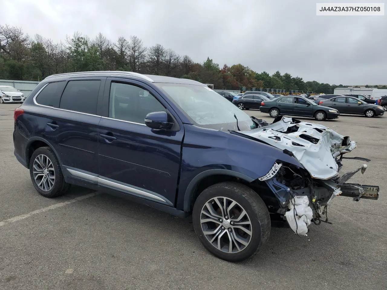 2017 Mitsubishi Outlander Se VIN: JA4AZ3A37HZ050108 Lot: 63476854