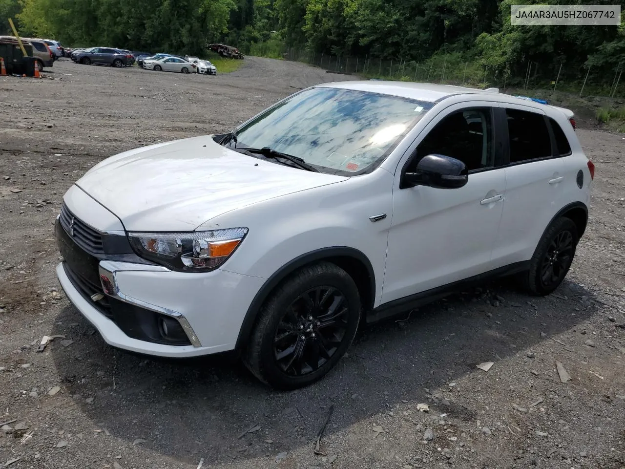 2017 Mitsubishi Outlander Sport Es VIN: JA4AR3AU5HZ067742 Lot: 63524014